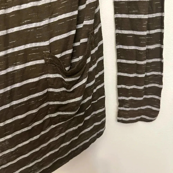 Anthropologie Three Dots women’s open front thin cardigan.size large - Picture 3 of 5